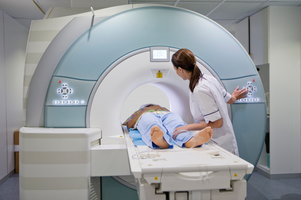 Getting an MRI scan